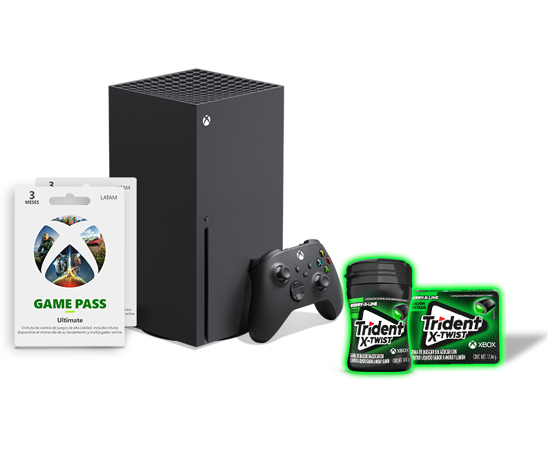 Trident X Gamer products and Xbox